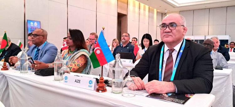 Tailandın Phuket şəhərində Beynəlxalq Ağırlıqqaldırma Federasiyasının Xüsusi Konqresi keçirilib - FOTOLAR