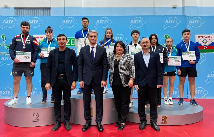 Stolüstü tennis üzrə ölkə çempionları müəyyənləşib