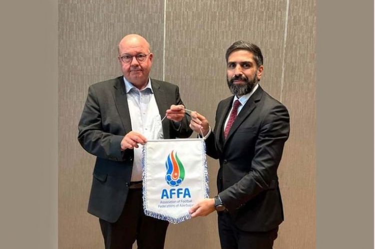 AFFA prezidenti Yesper Möllerlə görüşüb