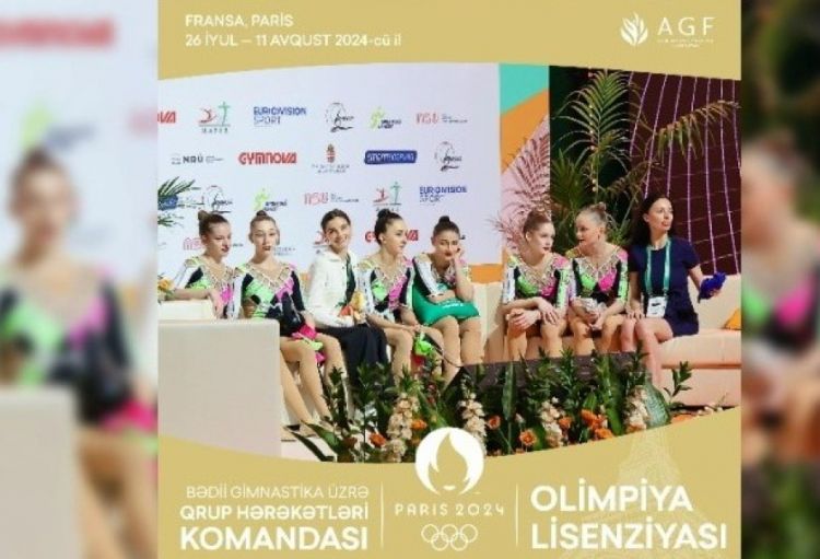 Azərbaycanın bədii gimnastika üzrə qrup hərəkətləri komandasının Olimpiadaya lisenziyası təsdiqlənib
