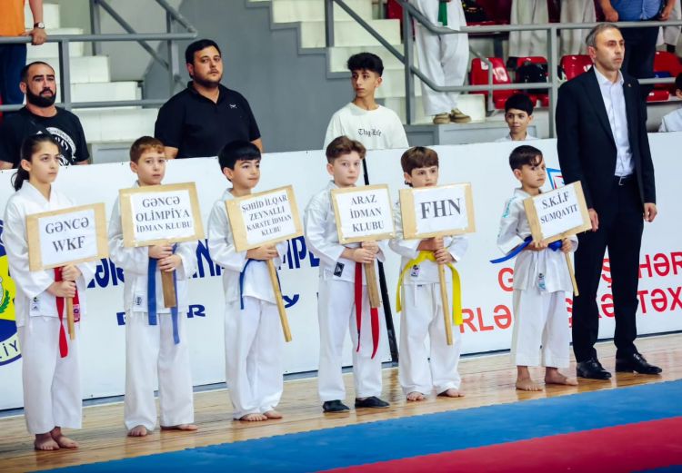 Milli qəhrəmanın xatirəsinə həsr edilən karate turniri keçirilib