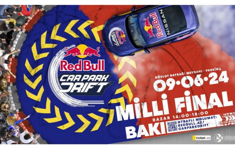 “Red Bull Car Park Drift”in Azərbaycan üzrə milli finalı keçiriləcək
