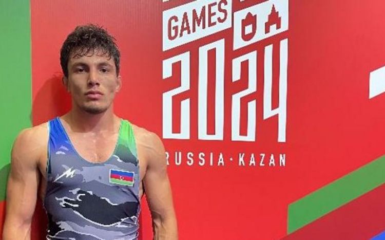 Azərbaycanın sərbəst güləşçisindən "BRICS Sports Games Kazan 2024"də bürünc medal 