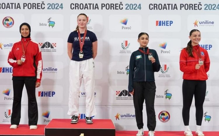 Azərbaycan karateçisi Xorvatiyada bürünc medal qazandı