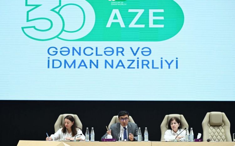 Gənclər və idman naziri Fərid Qayıbov görüş keçirib