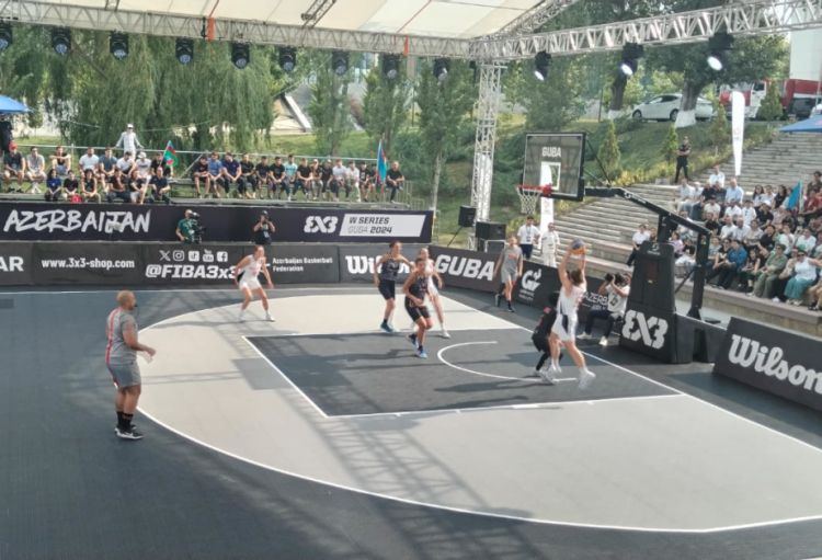 3x3 basketbol üzrə Dünya Qadın Seriyasında Quba mərhələsi start götürüb