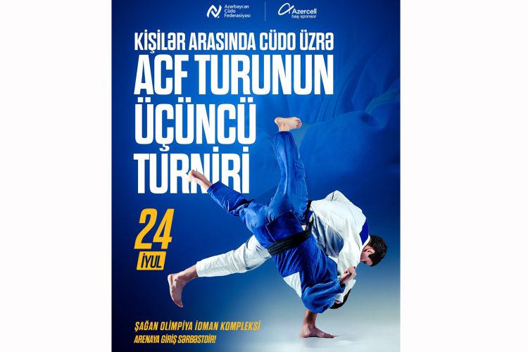 Kişi cüdoçular arasında ACF turunun üçüncü turniri keçiriləcək