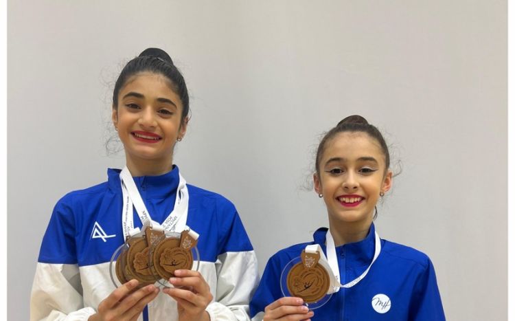 Azərbaycan gimnastları Belarusdakı qran-pri yarışında 4 medal qazanıblar