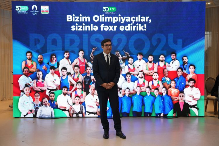 Paris-2024-də Azərbaycanı təmsil edən Olimpiya komandası üçün qala gecə təşkil olunub