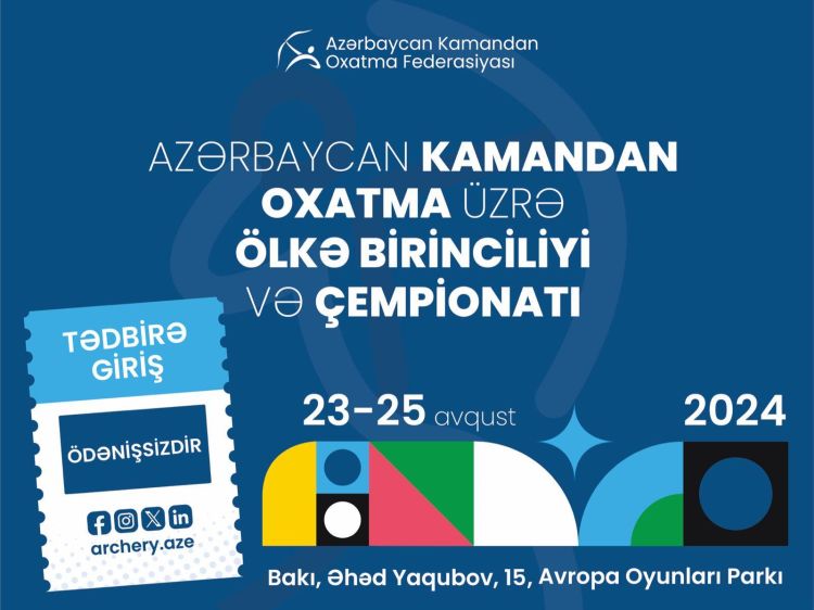 Kamandan oxatma üzrə Azərbaycan birinciliyi və çempionatı keçiriləcək