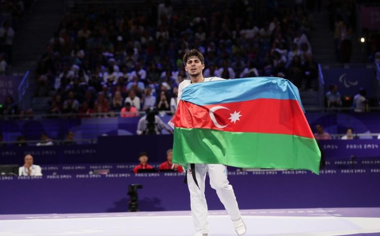 Paris-2024: Azərbaycan parataekvondoçusu bürünc medal qazanıb