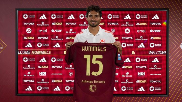 Mats Hummels rəsmən "Roma"da