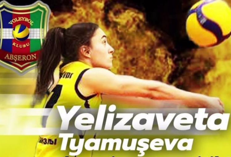 Daha bir rusiyalı voleybolçu “Abşeron”da