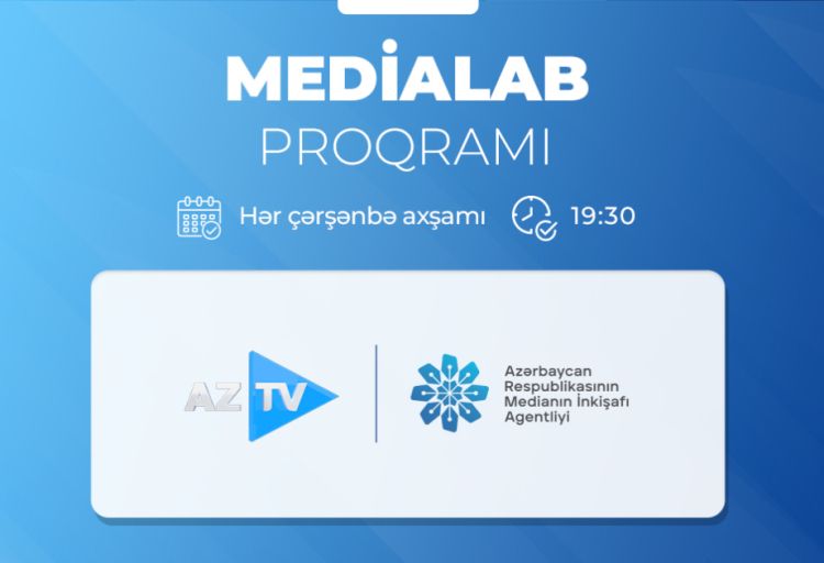 "MEDİALAB” televiziya proqramına start verilib