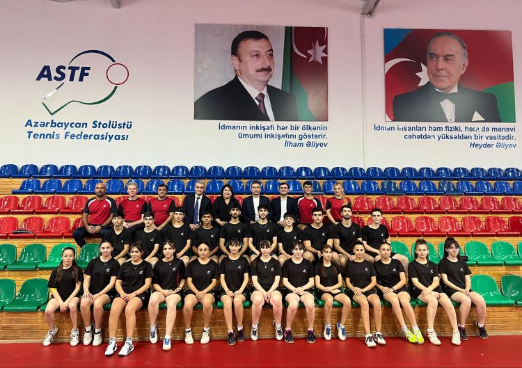 Avropa Stolüstü Tennis Birliyinin icraçı prezidenti Bakıdadır