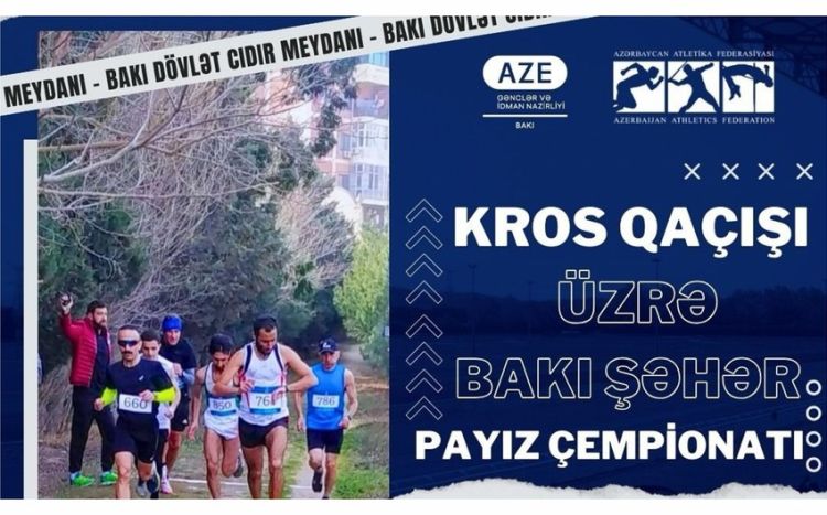 Kros qaçışı üzrə Bakı şəhər payız çempionatı keçiriləcək