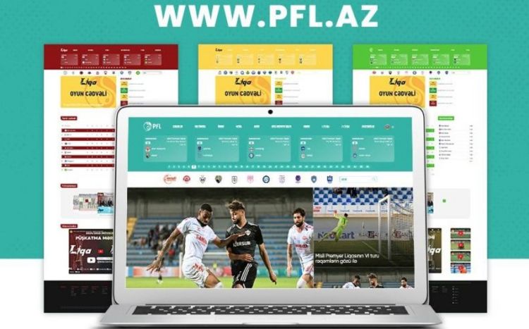 Peşəkar Futbol Liqasının yeni saytı istifadəyə verilib