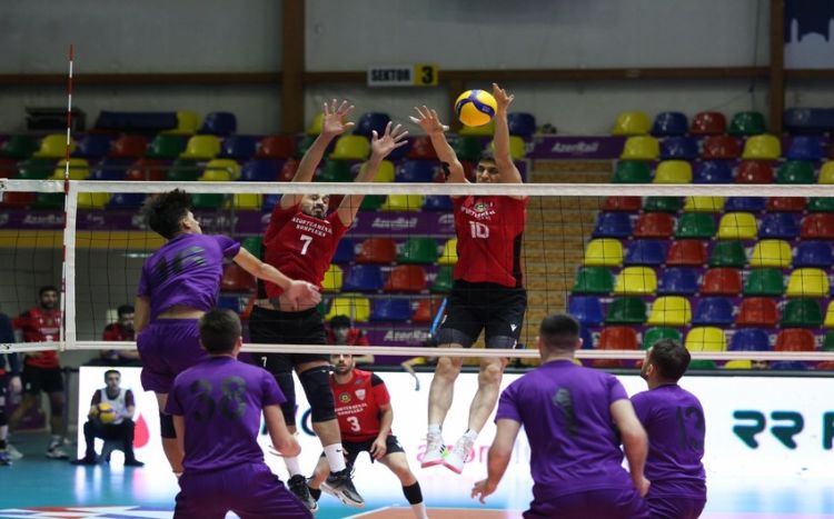 Voleybol üzrə Azərbaycan Kubokunda qrup mərhələsinin son oyunları keçirilib