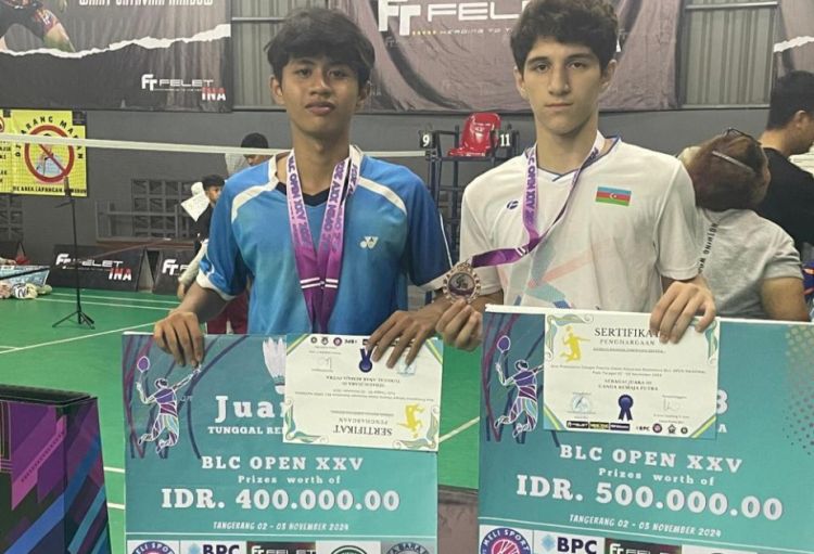 Azərbaycan badmintonçusu İndoneziyada bürünc medal qazanıb