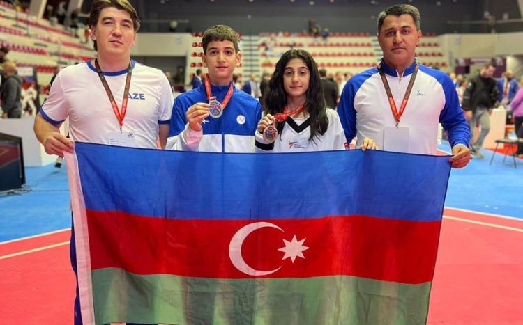 Azərbaycan taekvondoçuları Avropa birinciliyini 5 medalla başa vurublar