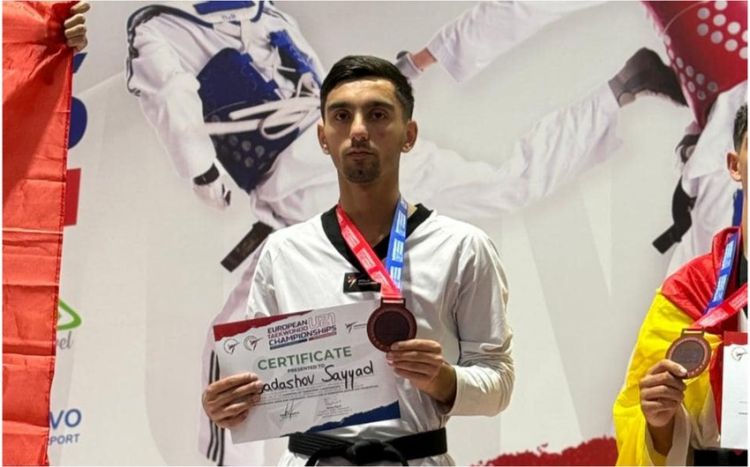 Azərbaycan taekvondoçusu Avropa üçüncüsü oldu