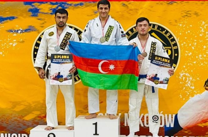 Azərbaycan idmançıları kombat ciu-citsu üzrə dünya çempionatında 4 qızıl medal qazanıb