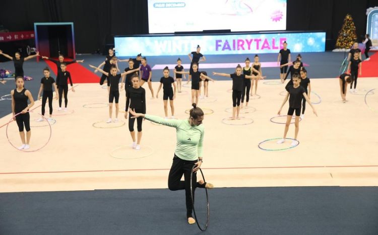 Milli Gimnastika Arenasında "ustad dərsi" keçirilib