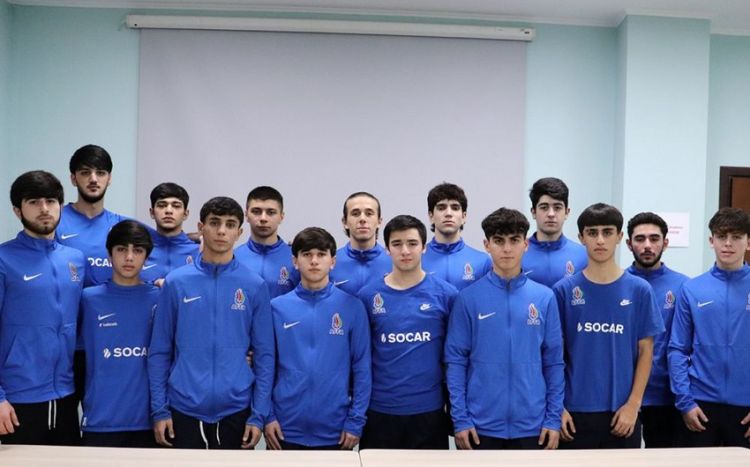 Azərbaycan Futzal Federasiyasının rəsmisi U-19 yığması ilə görüşüb