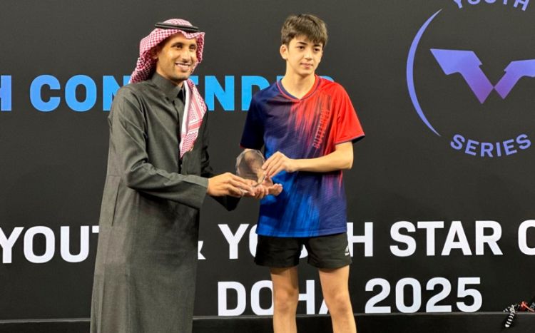 Stolüstü tennisçimiz Qətərdə gümüş medal qazandı