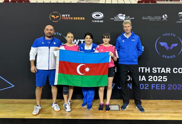 Azərbaycanın stolüstü tennisçiləri Dohada bürünc medal qazanıblar