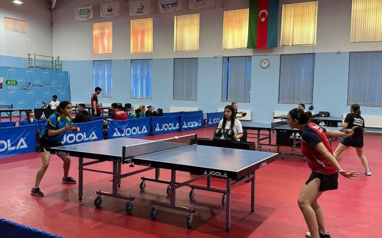 Stolüstü tennis üzrə Azərbaycan çempionatına start verilib