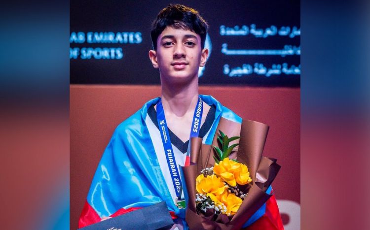 Azərbaycan taekvondoçusu dünya birinciliyində bürünc medal qazanıb