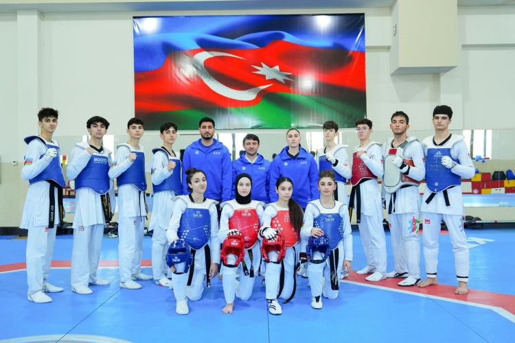 Azərbaycan taekvondo millisinin üzvləri təlim-məşq toplanışlarına cəlb olunublar