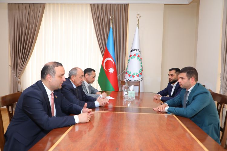 Qərbi Azərbaycan İcması ilə Federasiya arasında birgə layihələr müzakirə olunub