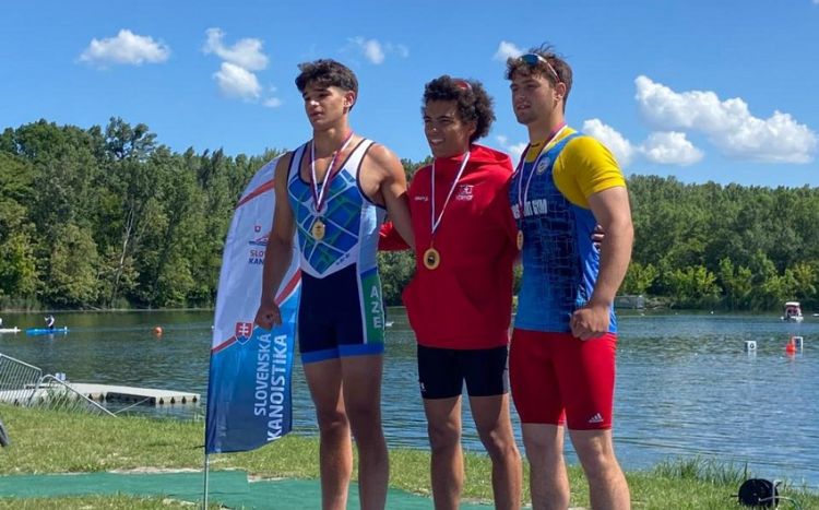 Azərbaycan avarçəkəni beynəlxalq yarışda qızıl medal qazanıb