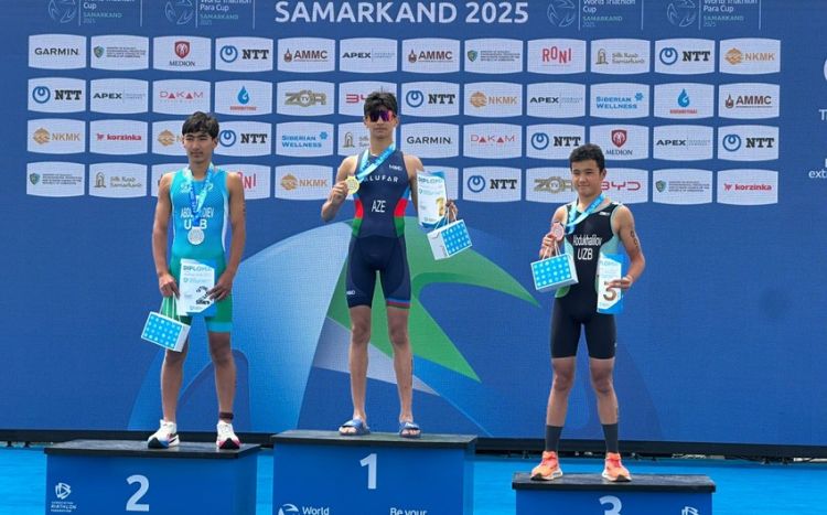 Triatlonçularımız Özbəkistanda uğurlu nəticə göstəriblər