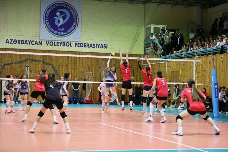 On səkkiz yaşadək voleybolçu qız və oğlanların Azərbaycan birinciliyində mükafatçılar müəyyənləşib