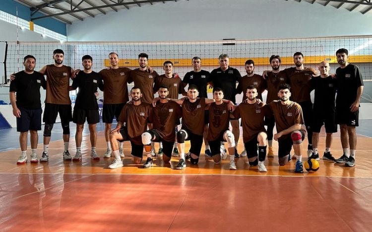 Azərbaycanın voleybol millisi Gürcüstandakı təlim-məşq toplanışını başa vurub