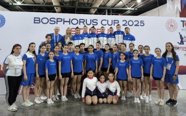 Azərbaycan gimnastları “Bosphorus Open Cup” beynəlxalq turnirində uğurlu çıxış ediblər