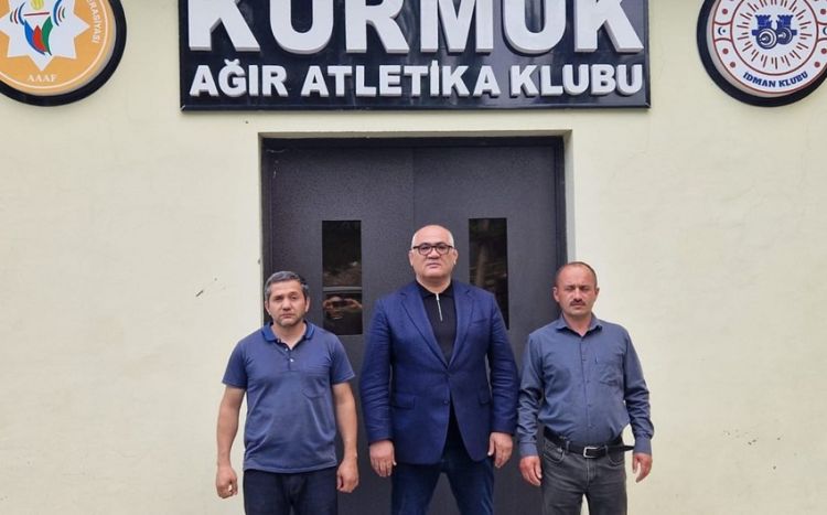 Firdovsi Umudov "Kürmük" klubunun təlim-məşq mərkəzində olub