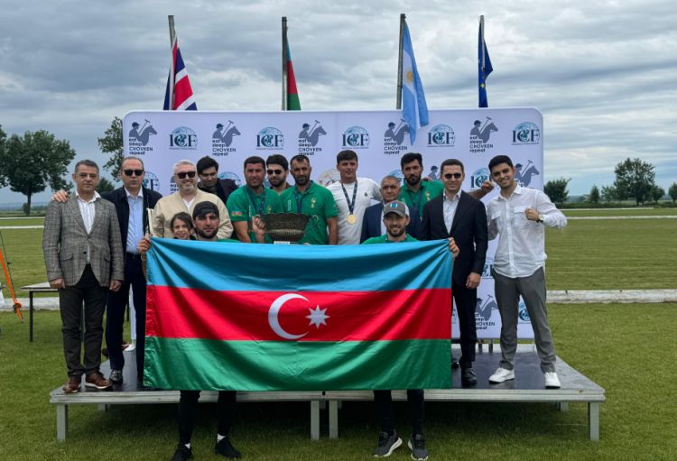 Çövkən üzrə Azərbaycan millisi ilk dəfə Avropa çempionu olub