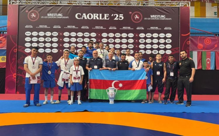 Azərbaycanın yunan-Roma güləşi üzrə millisi İtaliyada Avropa çempionu olub