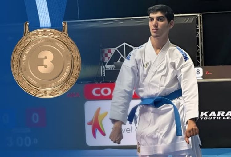 Azərbaycan parakarateçisi Xorvatiyada bürünc medal qazanıb