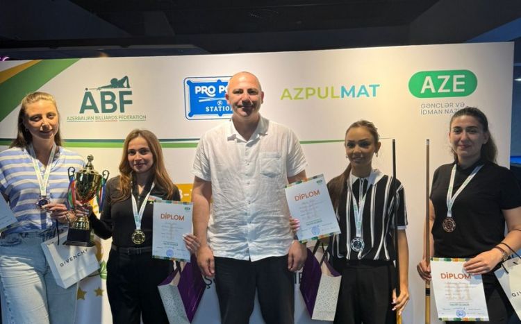 Bilyardın “Pool Nine Ball” növü üzrə Bakı çempionatının qalibləri bilindi