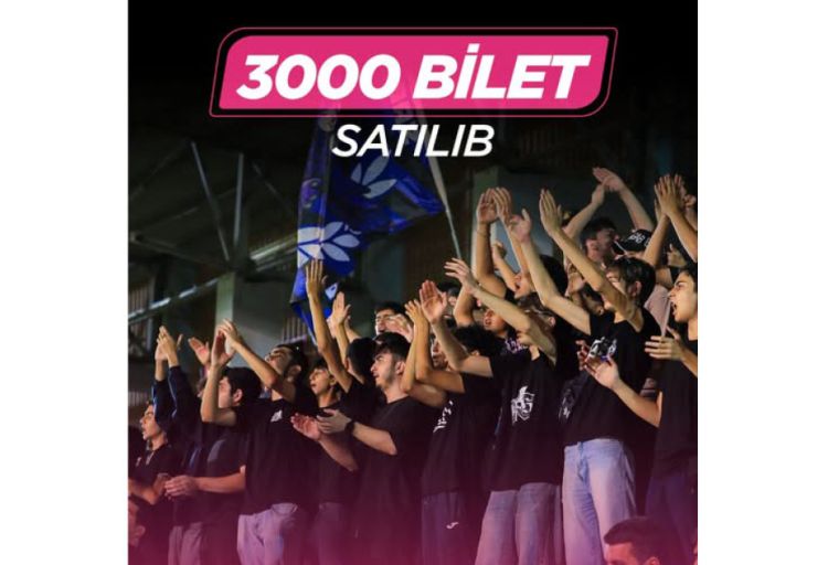“Sabah”–“Selye” oyununa satılan bilet sayı açıqlanıb