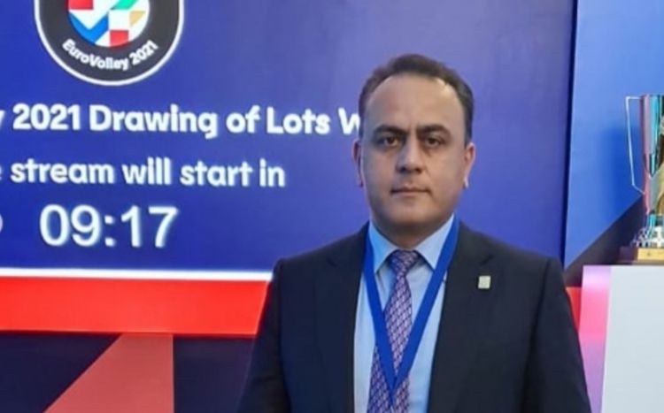 Azərbaycan Voleybol Federasiyasının rəsmisi Avropa çempionatında CEV nümayəndəsi olub
