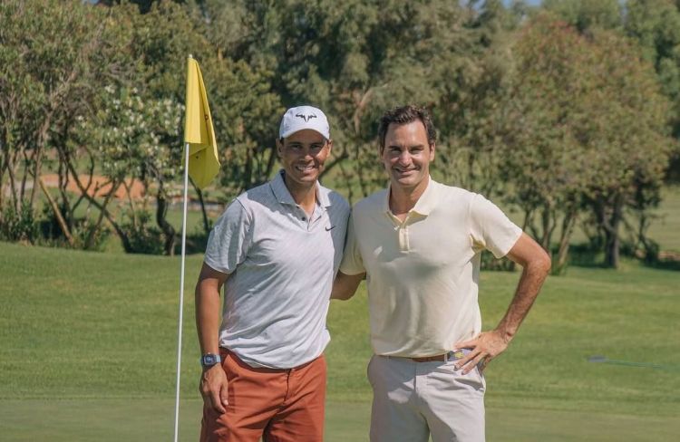 Federer Nadalın tennis akademiyasını ziyarət edib - FOTOLAR