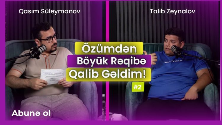 "Özümdən böyük rəqibə qalib gəldim!" - VİDEO