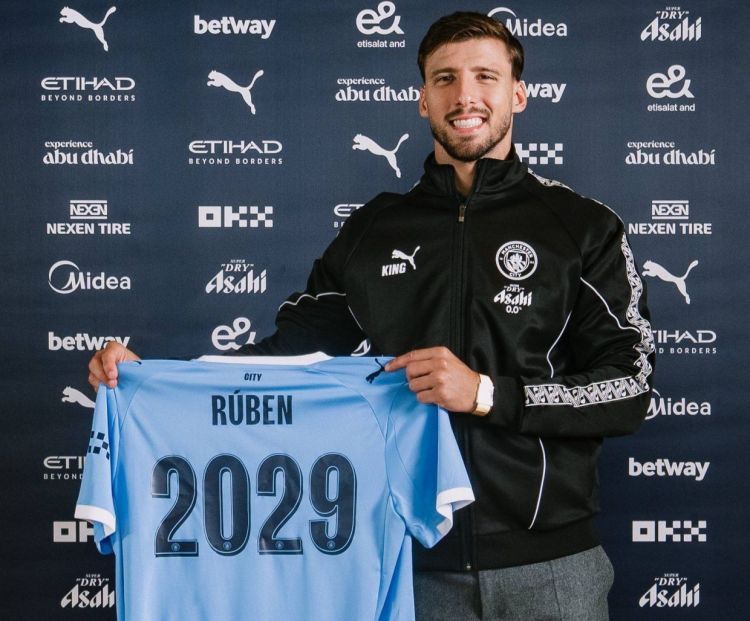 "Mançester Siti" Ruben Diasın müqaviləsini uzatdı