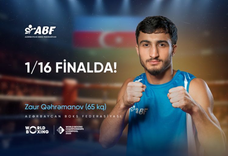 Azərbaycan boksçusu dünya çempionatına qələbə ilə başlayıb